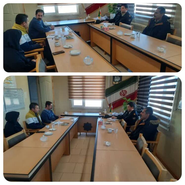 مانور دوره میزی مدیریت بحران شهرداری